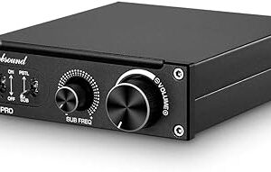 Nobsound Amplificador de potencia G2 PRO Hi-Fi de 300 W para subwoofer de audio monocanal clase D