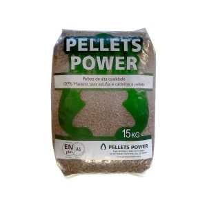 PELLETS POWER - PELLET EN PLUS A1 - (Palet 65 sacos de 15 Kg.)